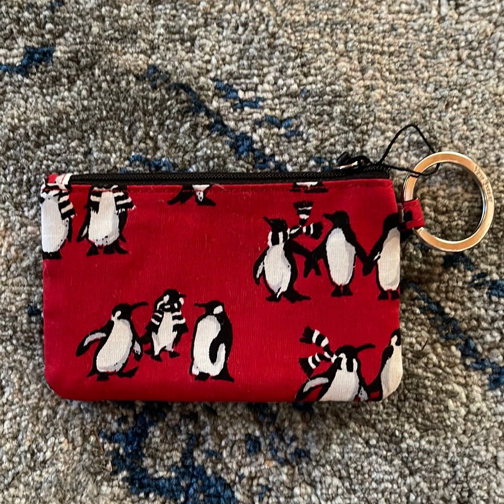 Vera Bradley Penguin ID card case